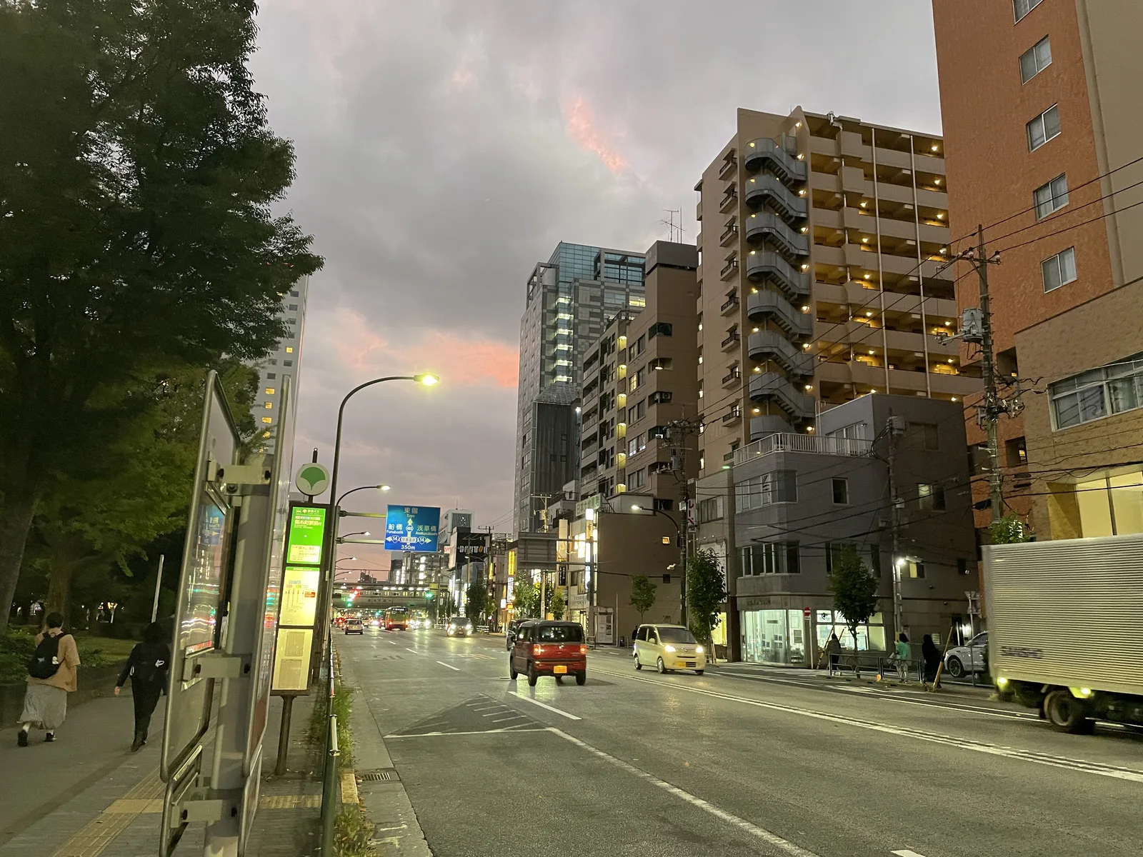 Kinshicho along the TO-08 route